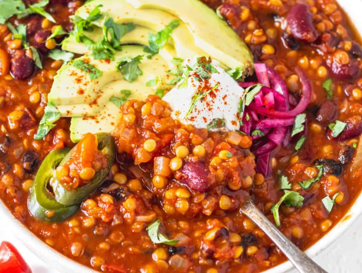 High-Protein Lentil Chili: A Hearty Plant-Based Delight